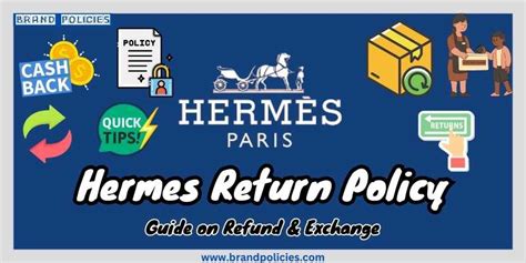 hermes store return policy|hermes drop off points in my area.